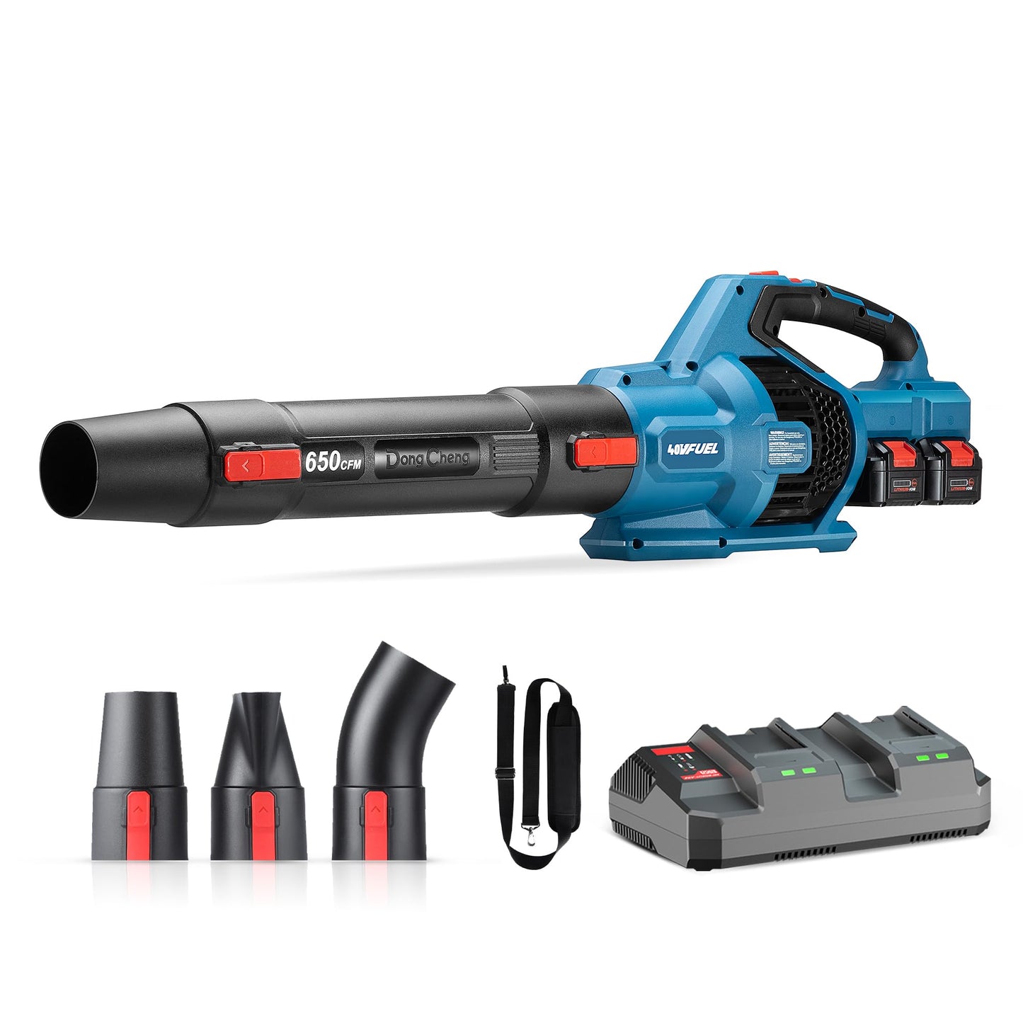 Bosch Professional 18V System Akku-Gebläse GBL 18V-750 (Volumenstrom von 780 m³/h, Luftgeschwindigkeit von bis zu 198 km/h, variable Drehzahl)
